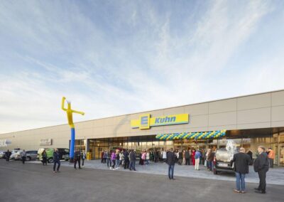 EDEKA Kuhn Berufskleidung | Markt Linkenheim - EDEKA Kuhn Linkenheim Außenansicht