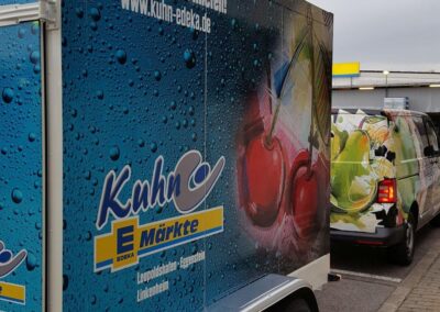 EDEKA Kuhn Berufskleidung | Kühlanhänger - EDEKA Kuhn Kühlwagen