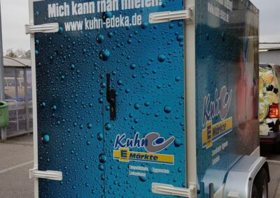 EDEKA Kuhn Berufskleidung | Kühlanhänger - EDEKA Kuhn Kühlwagen
